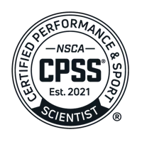 NSCA Certified Performance and Sport Scientist badge